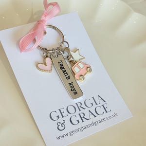 Strollgirl Car Keys 100% Sterling Silver Charm beads Fit Pandora charms silver 9