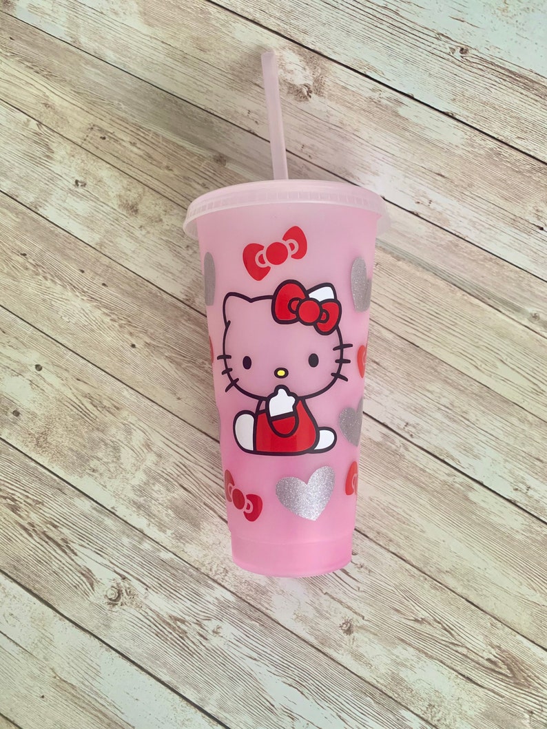 Hello Kitty Color Changing Tumbler Color Changing Tumbler | Etsy