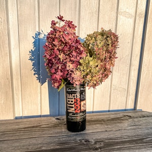 Wine Bottle Vase- Red Wine