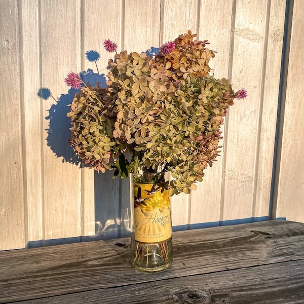 Wine Bottle Vase- Sauvignon Blanc