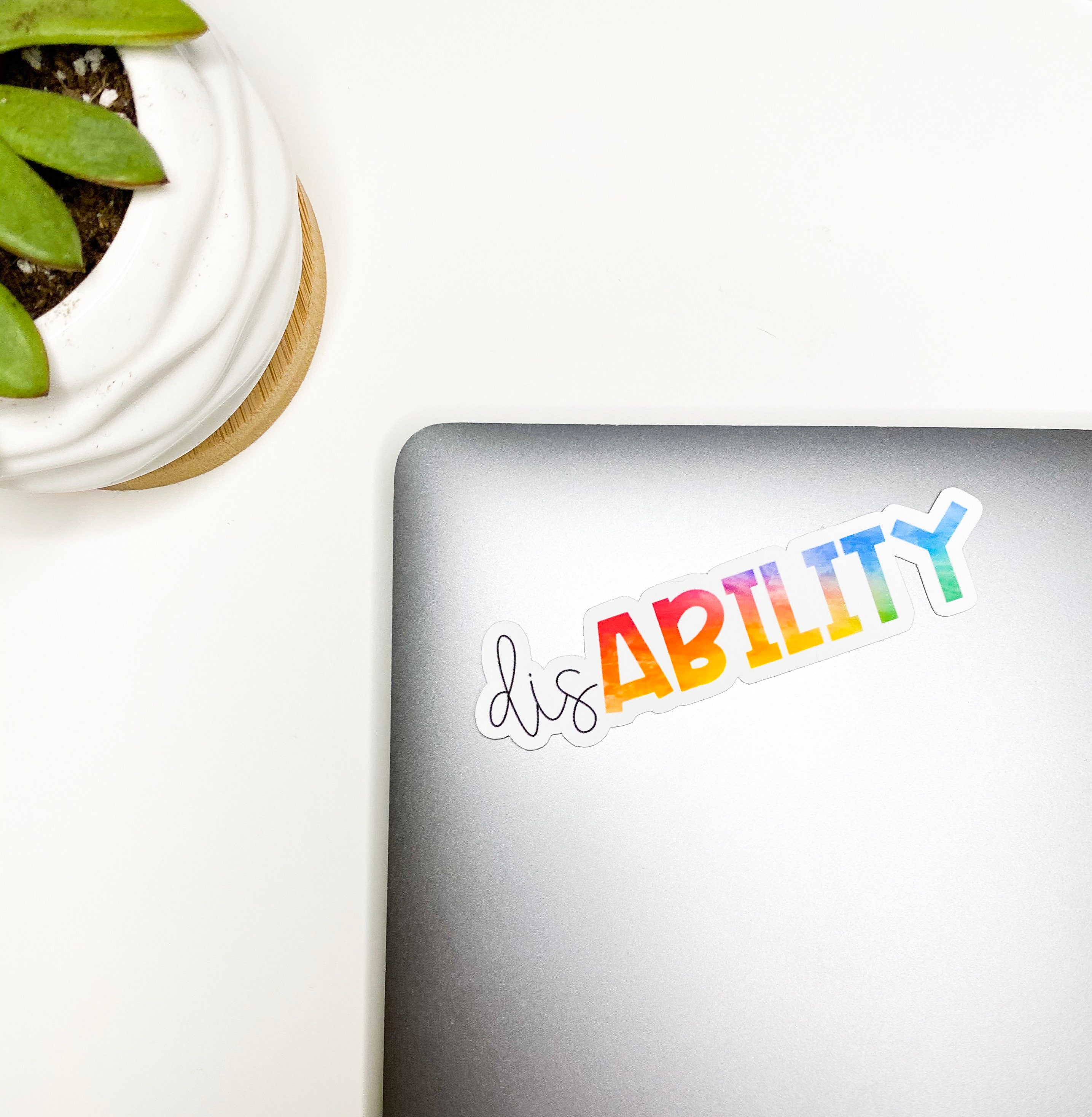 Disability Sticker Ability Sticker Cute Sticker SLP Etsy