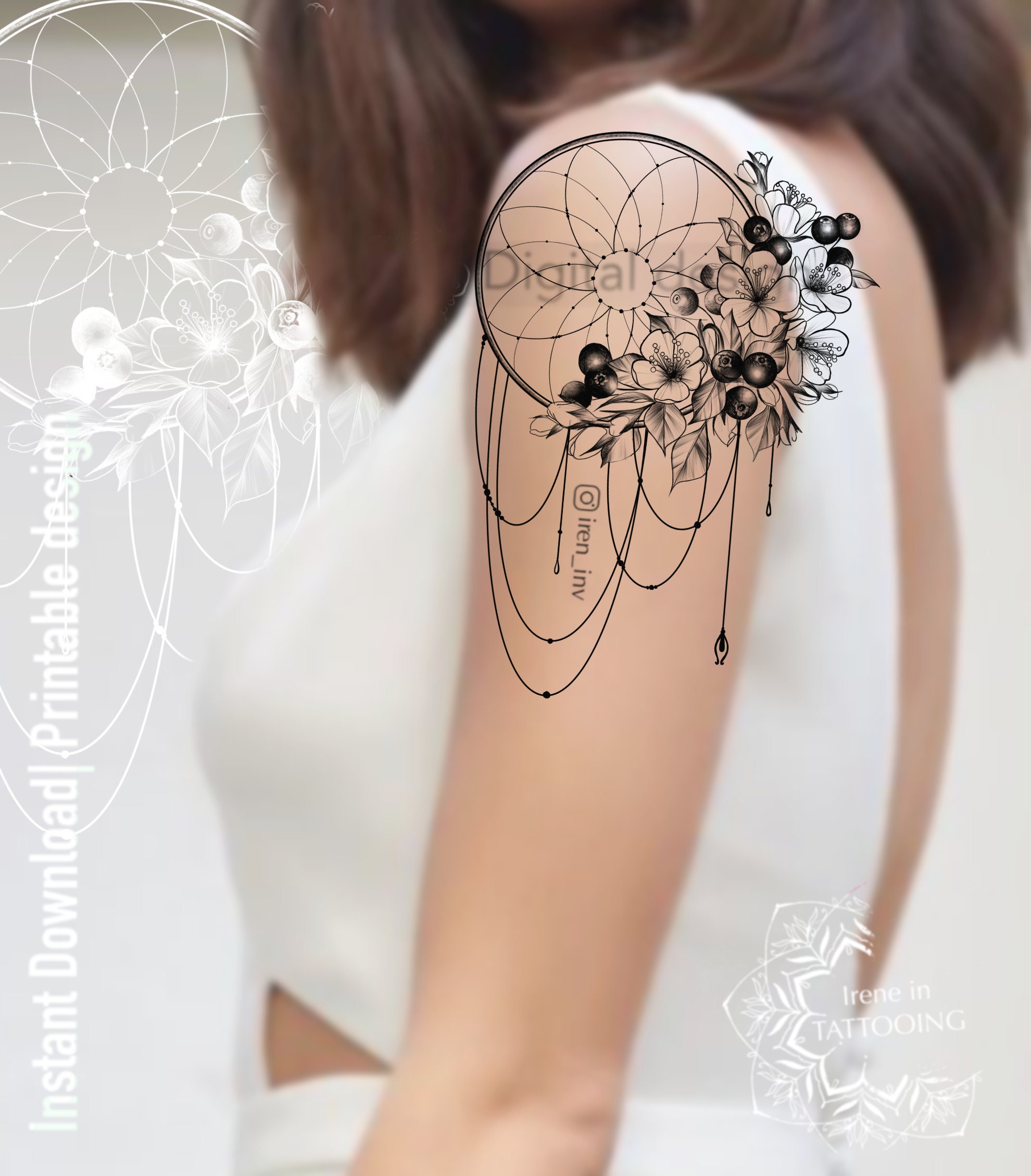 Women 6hrs Mandala Tattoo By Inkblot Tattoos