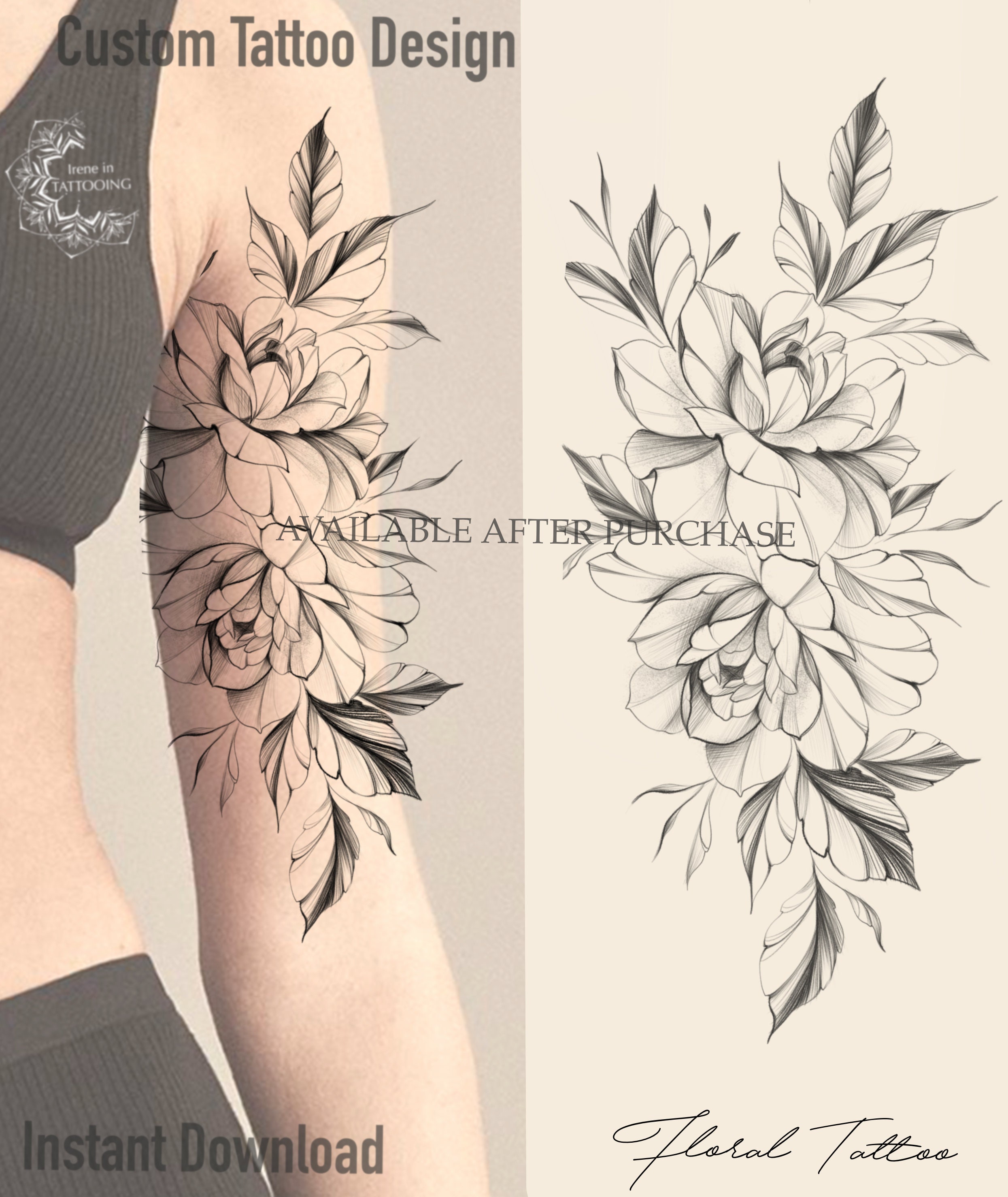 Custom Tattoo Design Rose Tattoo Instant Download - Etsy Hong Kong Custom Tattoo Design Rose Tattoo Instant Download - Etsy Hong Kong