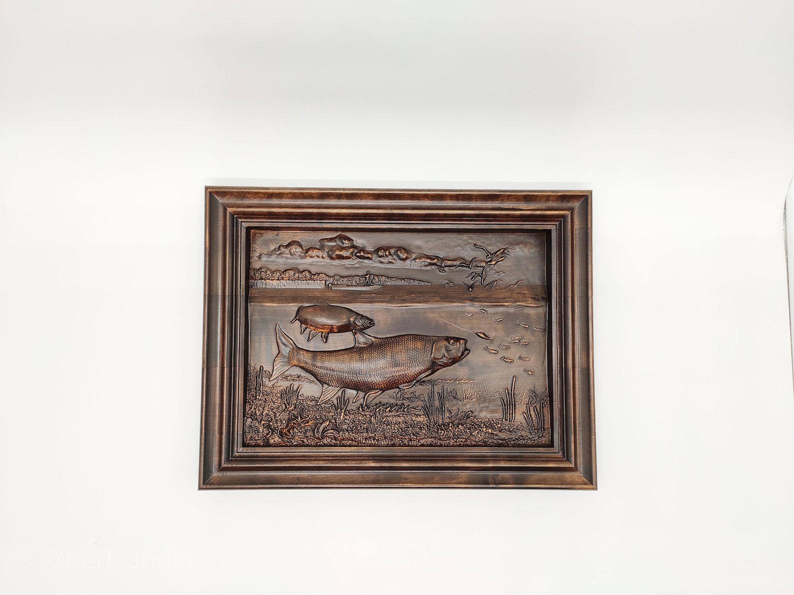 Vintage fishing decor Fisherman gift Fishing wall decor Etsy