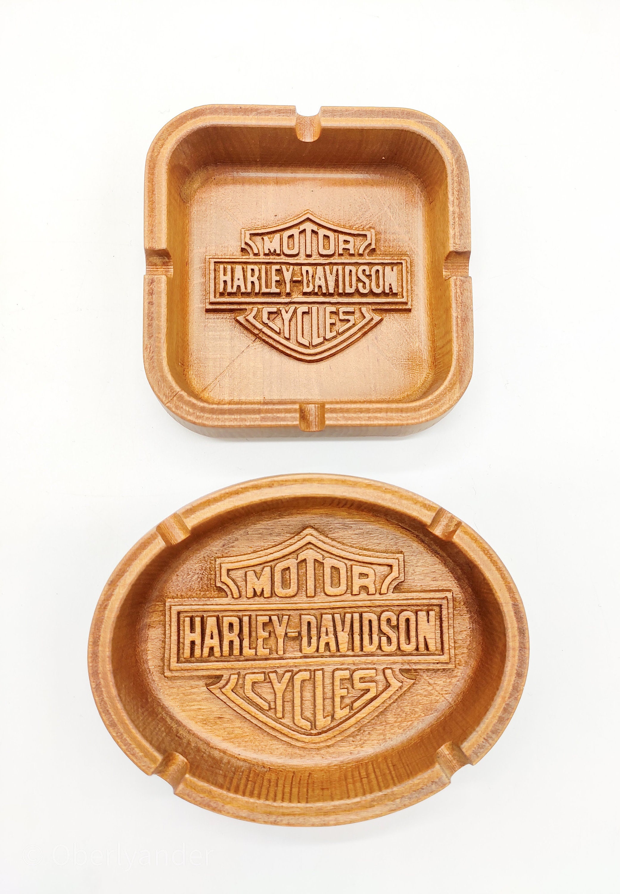 Ashtray Harley Davidson Biker American Eagle Motorcycle Etsy