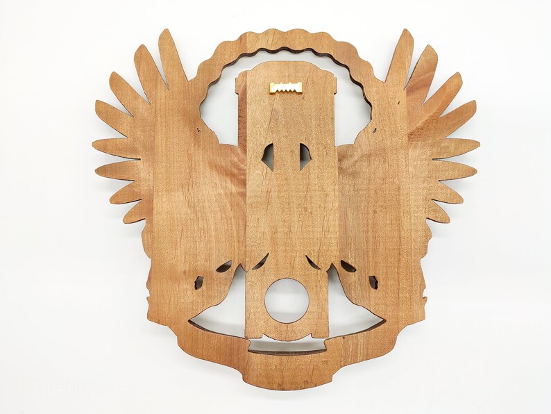 Wood Sugar Skulls Wall Decor Skull Wall Decor Wooden Tiki Etsy