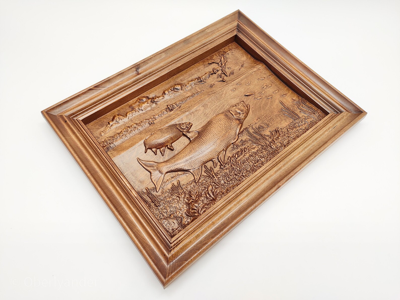 Vintage fishing decor Fisherman gift Fishing wall decor Etsy