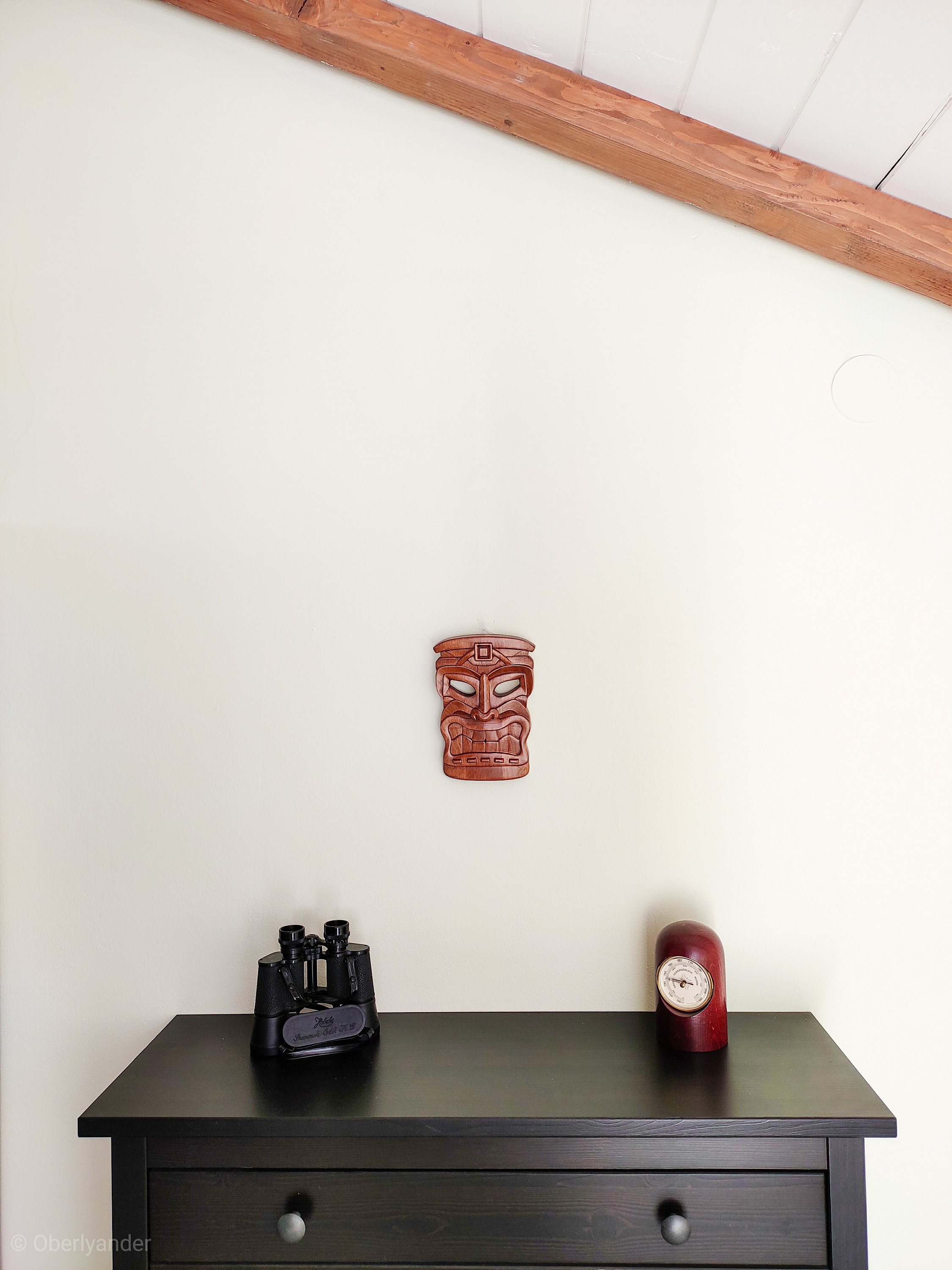 Hawaiian Tiki Mask Wood Decor Wall Decor Wall Panel Wooden | Etsy