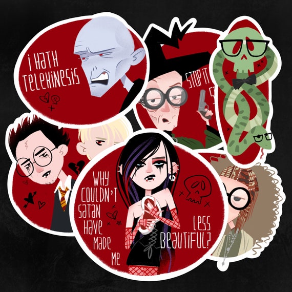 My Immortal Sticker Pack | Etsy