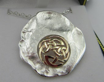 Irish Celtic Swirl Pendant.