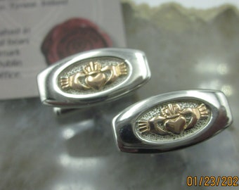 IRISH GOLD CUFFLINKS