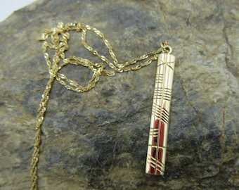 YOUR NAME IN Ogham Pendant.