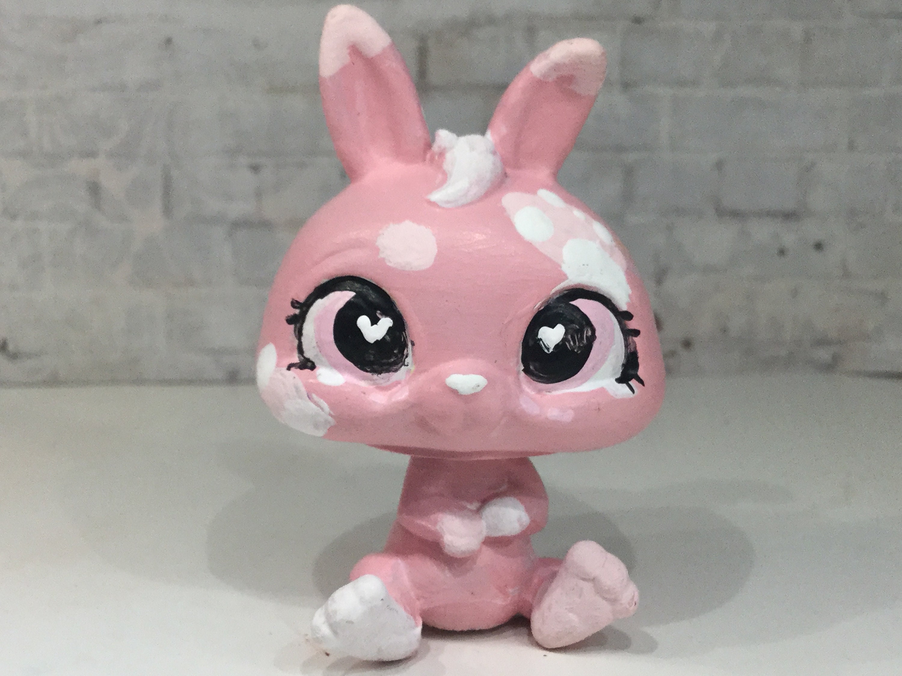 Littlest Pet Shop Pink Rabbit Custom Etsy