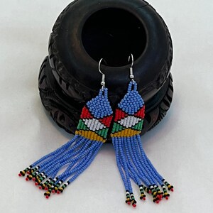 Diamond earrings design with tassles