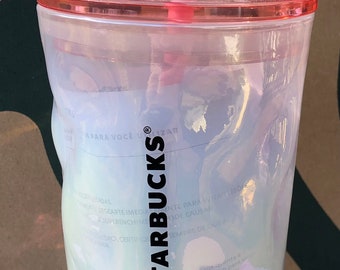 starbucks 2022 holiday mottled milky luster glass cold cup