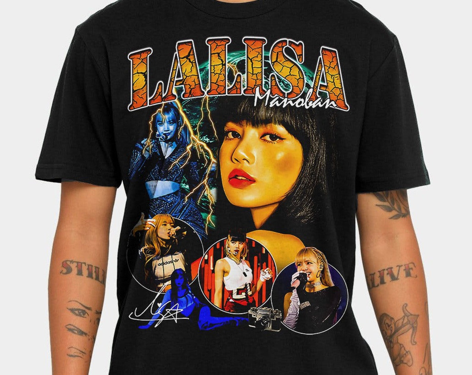 blackpink metal shirt