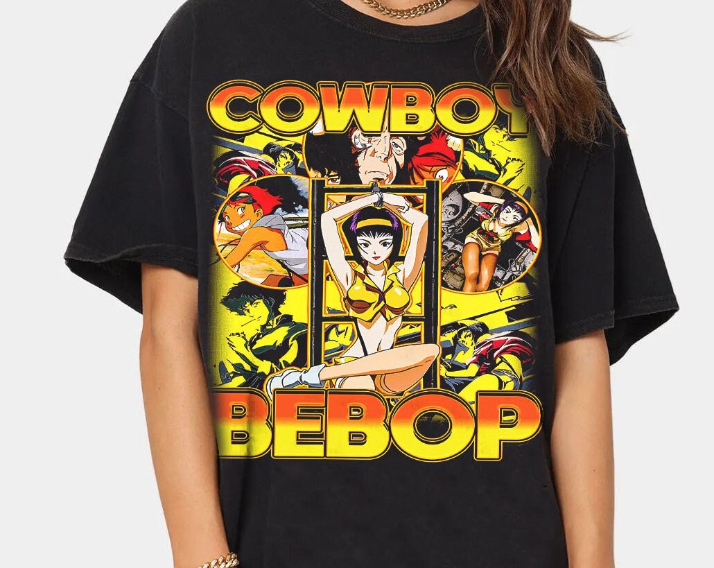 Vintage Cowboy Bebop Shirt Anime Shirt 