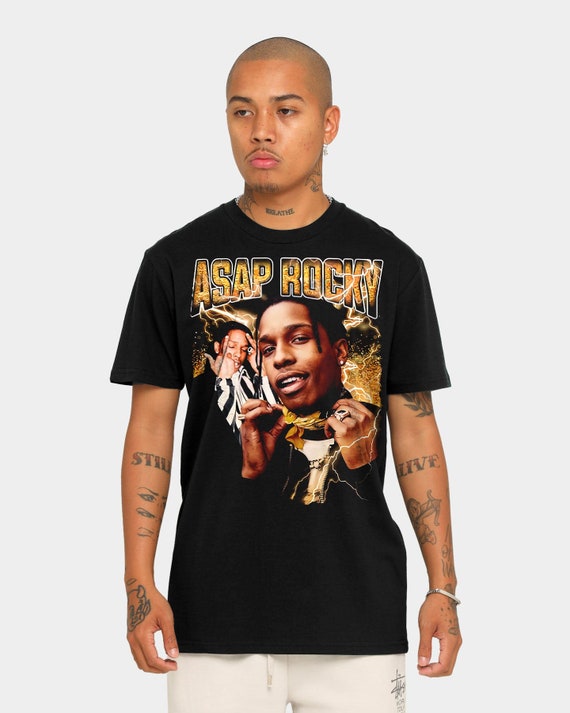 T-Shirt Actual Fact Asap Rocky Trill Mickey Mouse Hip Hop T-Shirt Kleidung