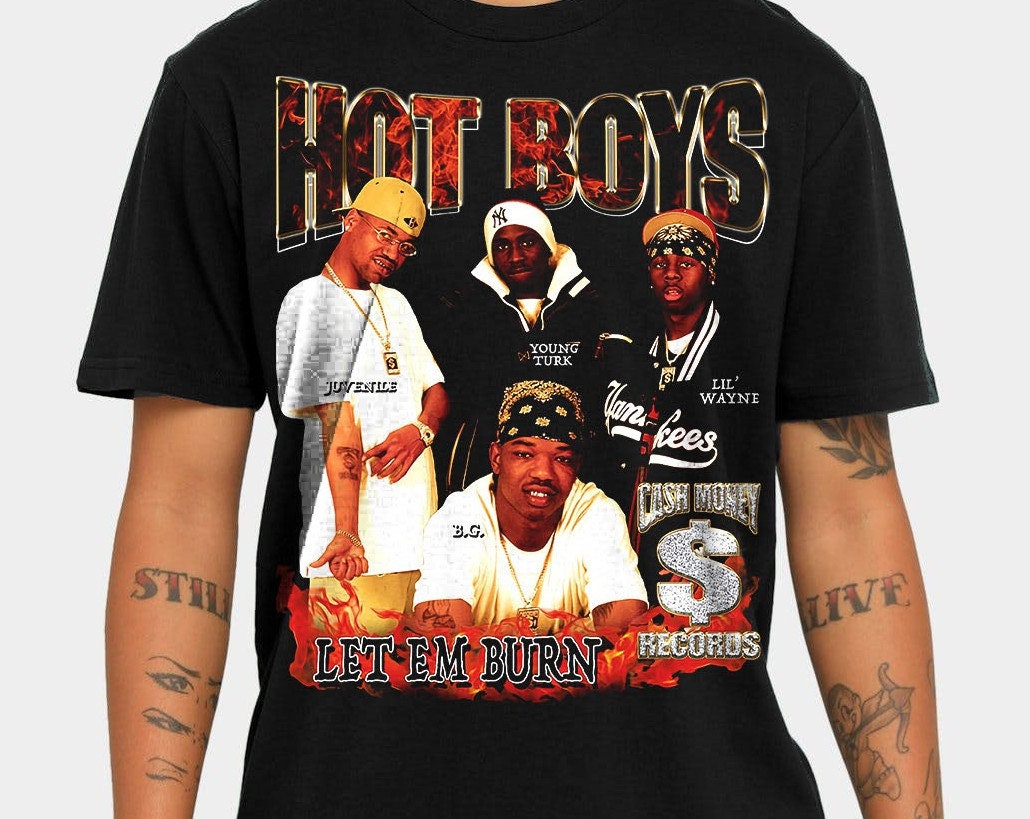 Hot Boys Shirt Vintage Rap Hip Hop Band 