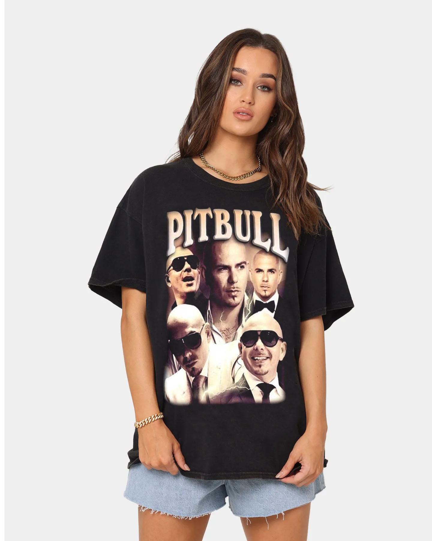 Discover Pitbull Shirt, Hip Hop Shirt, Vintage 90s Rap, Vintage Pitbull Shirt, Armando Cristian Prez Shirt