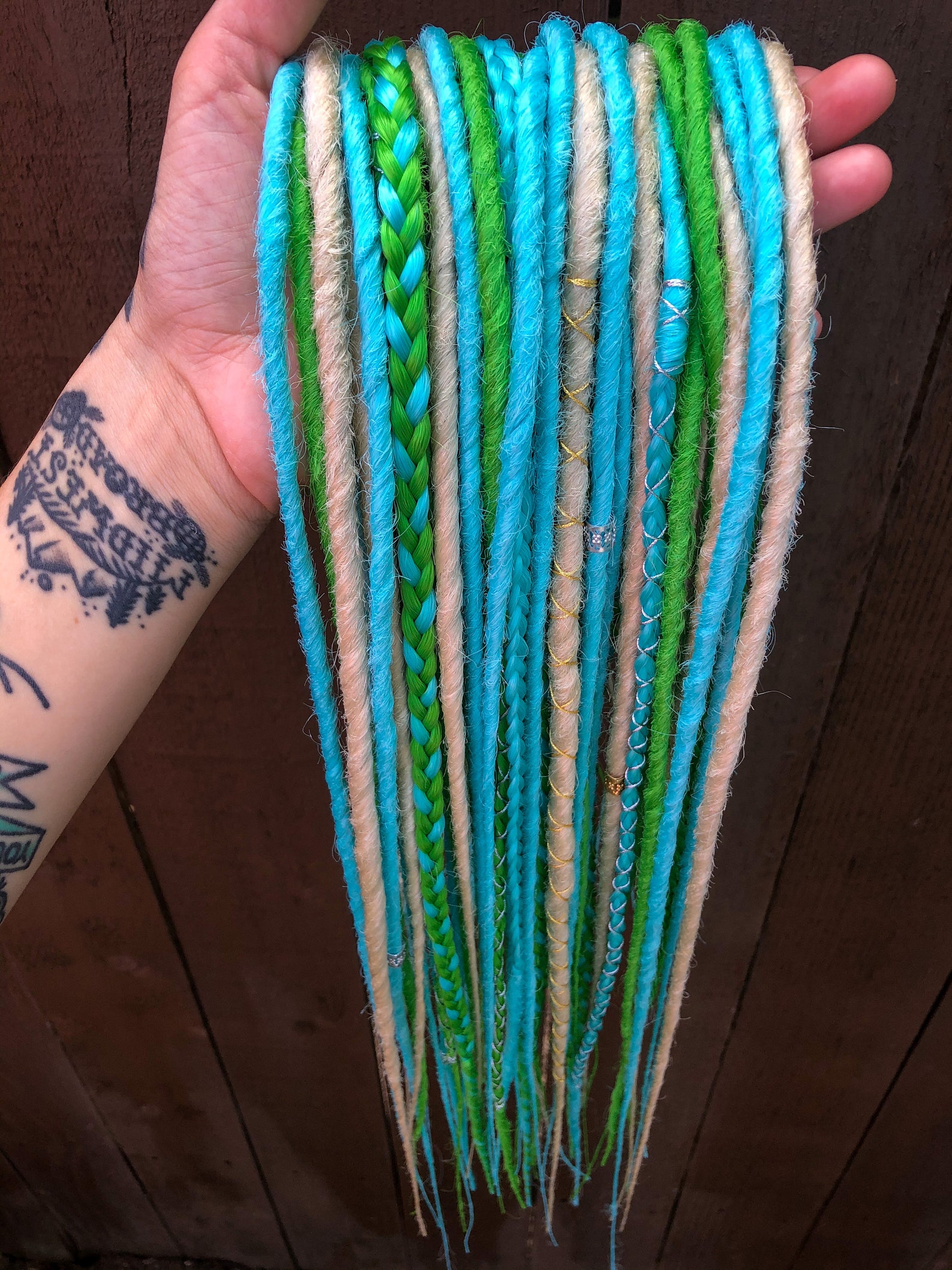 FULL SET 40 DE High Quality Smooth Synthetic Dreadlock Etsy