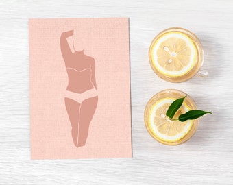Mastectomy scar, Mastectomy Art,  Breast Cancer Surgery, Digital Wall Hanging