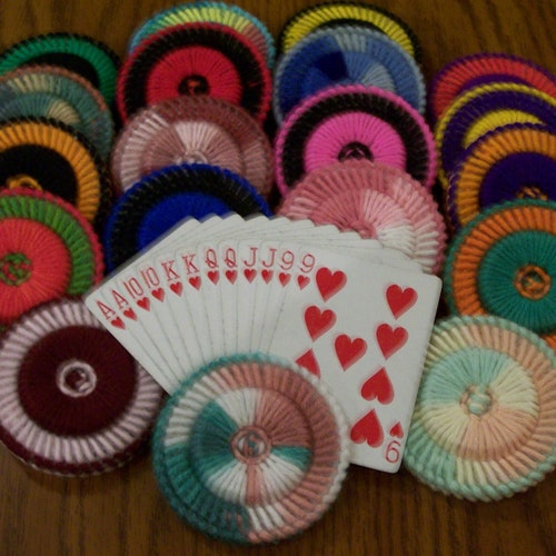 Playing Card Holders Set of 2 Etsy