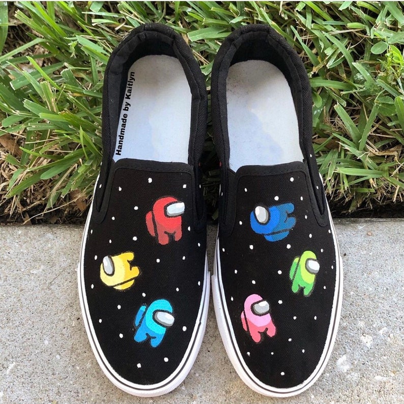 canvas shoes printed