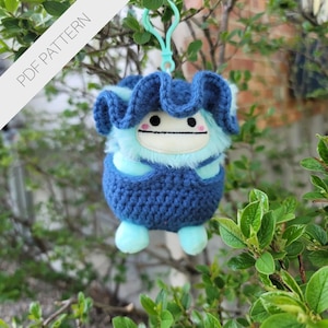 CROCHET PATTERN - Squish Clip Overalls (No Hat)