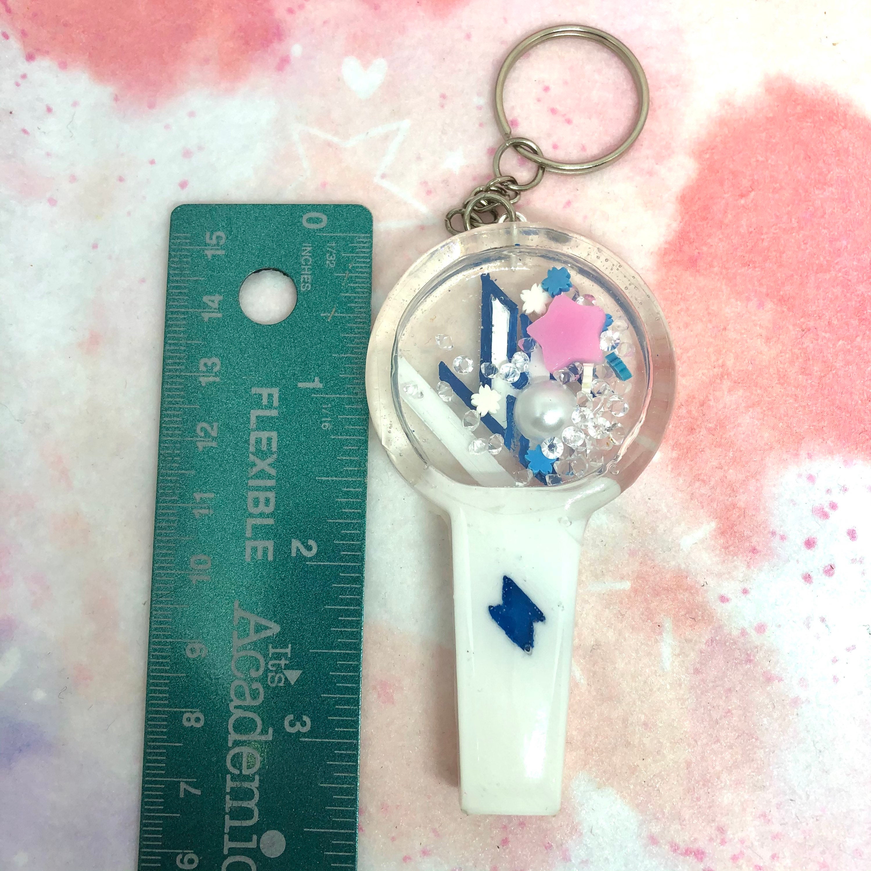 JO1 Lightstick Dry Shaker Keychain by The uwu Snail Etsy