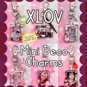 XLOV Kpop Mini Deco Charms by TheuwuSnail