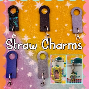 Handmade Straw Charms Multi Use Accessories by TheuwuSnail