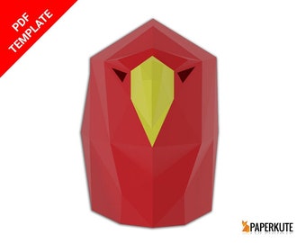 Eagle Paper Mask Template - DIY