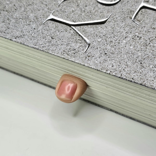 The Finger Bookmark (slip in) , quirky page marker for readers