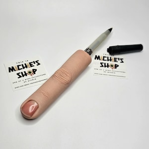 The Finger Pen Realistic ballpoint finger pen