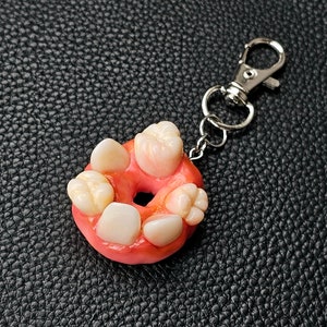 Mini Teeth donut charms