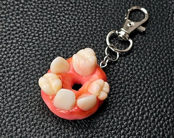 Mini Teeth donut charms