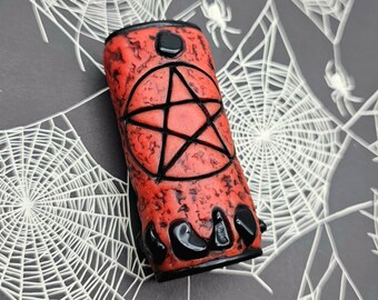 Witchy pentacle lighter sleeve color changer