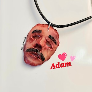 Horror face charm jewelry