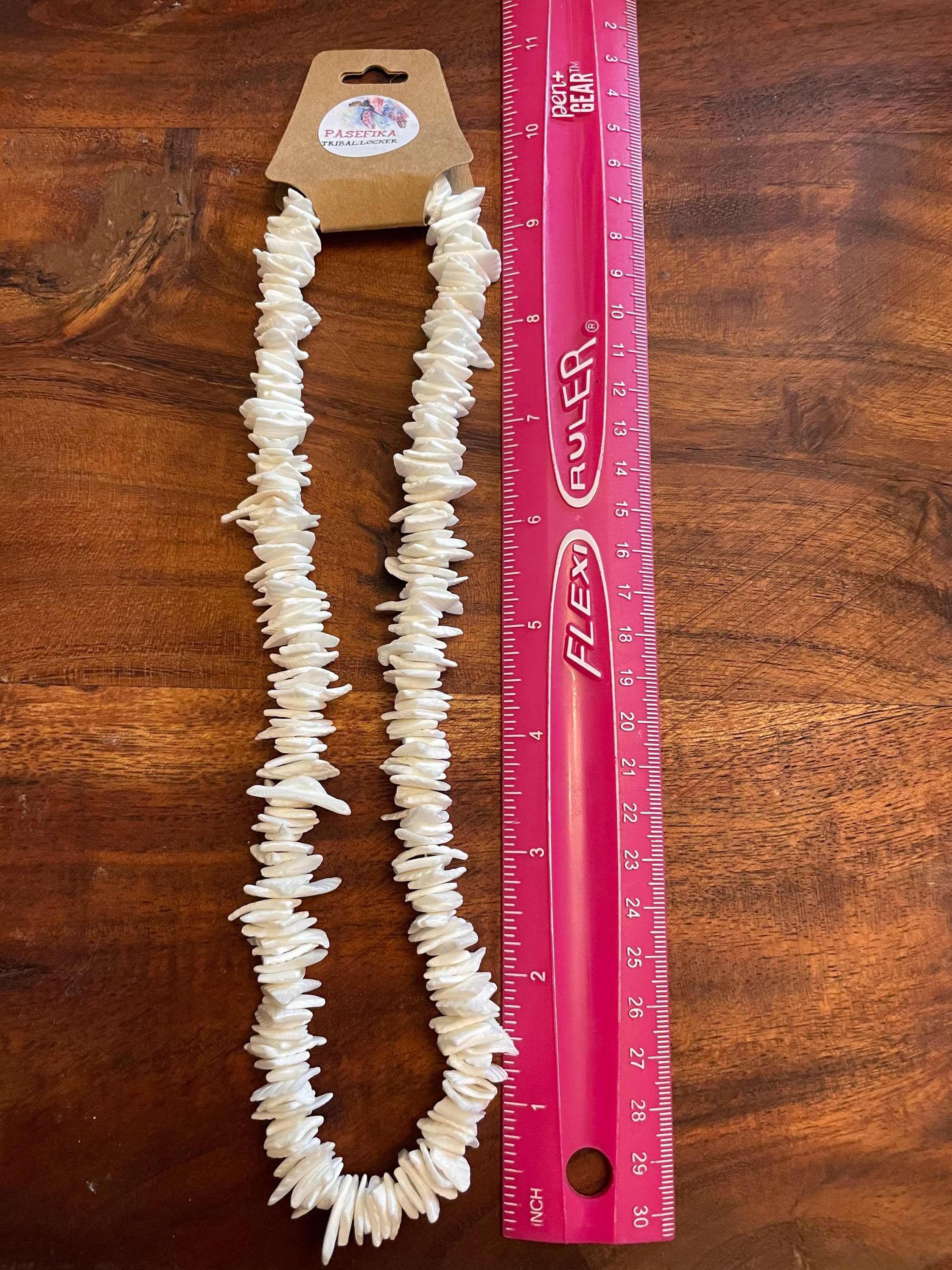 Classic White Authentic Puka Shell Necklace - Retro 1990’s Style - Etsy