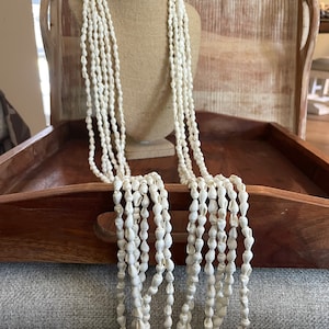 Ensemble de colliers faits main en forme de collier avec coquillages de la NASA – Polynesian Island Wear