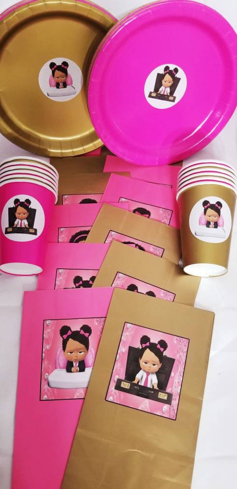 Boss Girl Birthday Party Supplies Etsy
