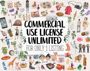Commercial Use Licensing Agreement | MamaClipArt | For 1 Listing Unlimited Times