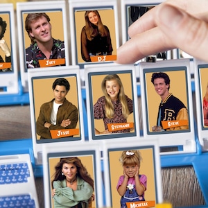 Afdrukbaar Raad eens wie? Kaarten - FULL HOUSE-editie
