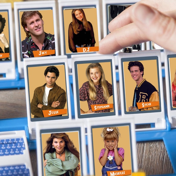 Printable Guess Who? Cards - FULL HOUSE Edition