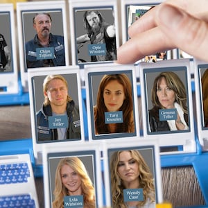 Printable Guess Who? Cards - Sons of Anarchy Edition