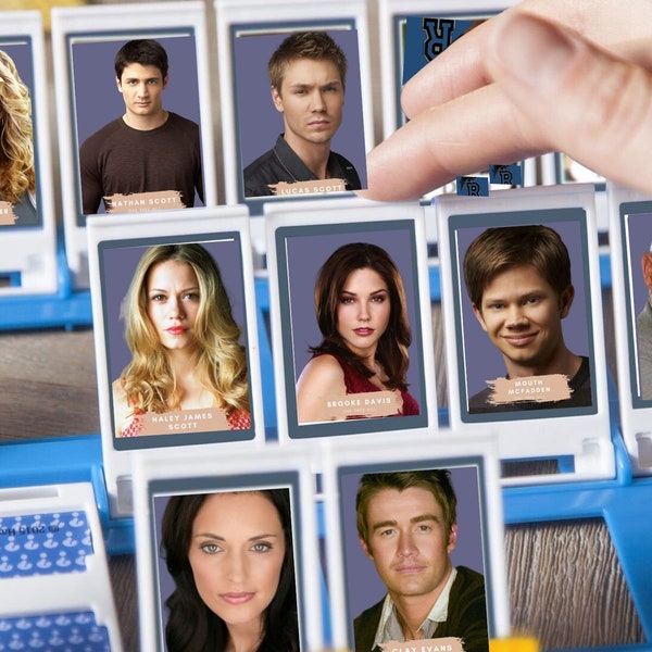 Printable Guess Who? Cards - One Tree Hill Edition