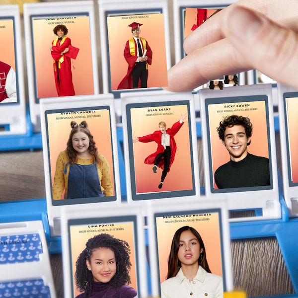 Printable Guess Who? Cards -High School Musical/ High School Musical: The Musical; The Series Edition