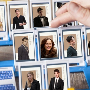 Afdrukbaar Raad eens wie? Kaarten - Gossip Girl-editie