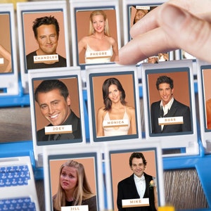 Druckvorlage Rate mal, wer? Karten - FRIENDS Edition